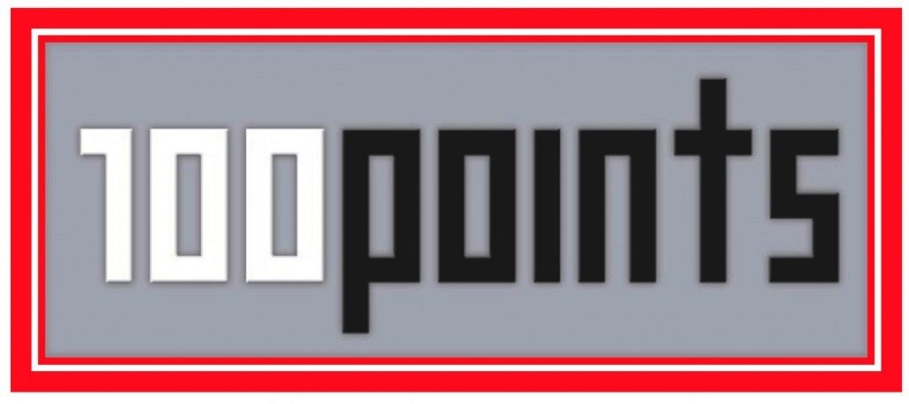 100 points